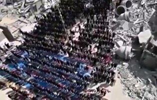 کوتاه‌ترین خطبه نماز جمعه در غزه خوانده شد
