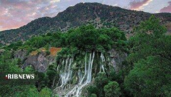 آبشار بیشه مهمترین جاذبه گردشگری طبیعی لرستان
