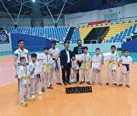 کسب ۱۰ نشان رنگارنگ تیم کاراته خراسان شمالی