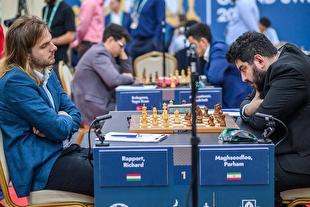 بی رقیب مثل پرهام مقصودلو؛ مرد شماره یک شطرنج ایران صدرنشین جدول گرند سوئیس ماند
