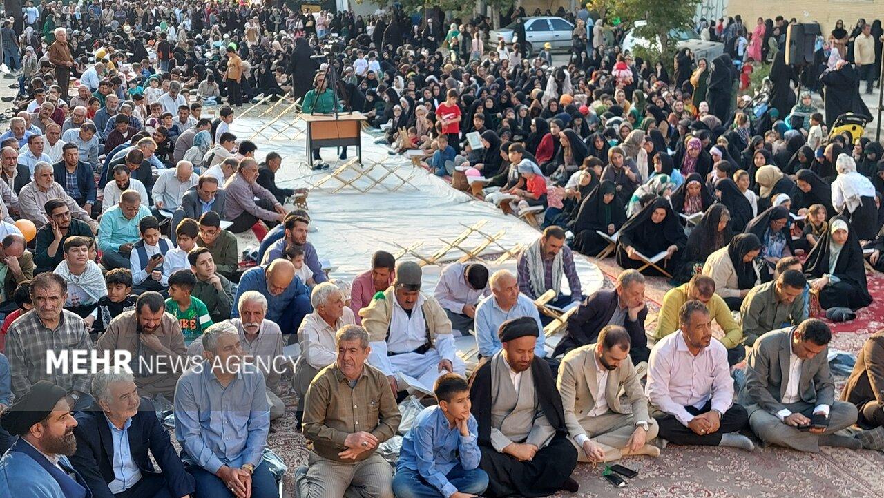 برپایی محفل اُنس با قرآن در میهمانی امت احمد یاسوج