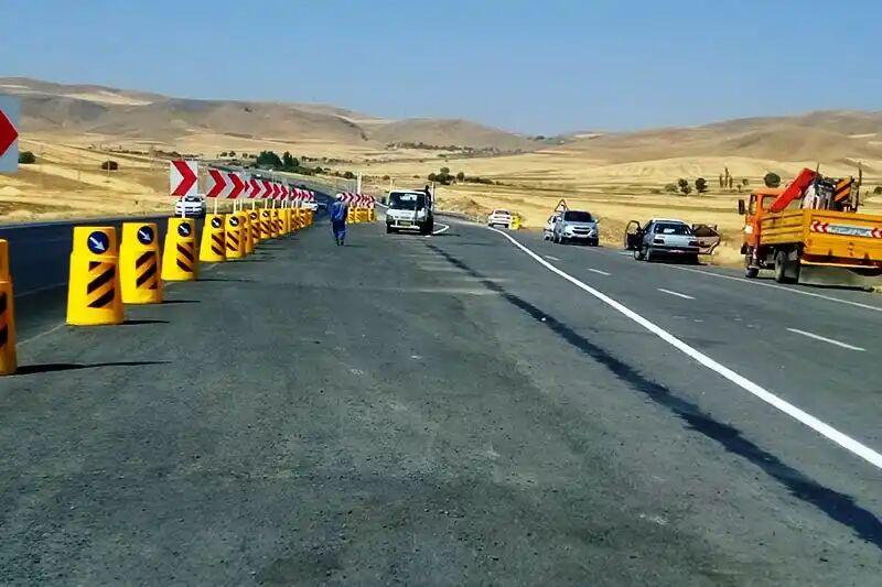 رفع پنج نقطه حادثه‌خیز در محور روستایی قاهان – جعفرآباد قم