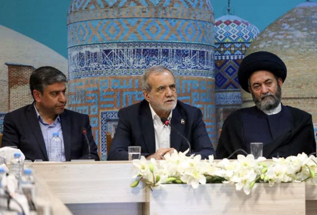پیام امام‌جمعه و استاندار اردبیل در پی سفر رئیس‌جمهور به این استان