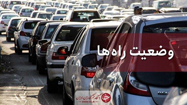 یکطرفه شدن جاده چالوس برای چهارمین روز متوالی